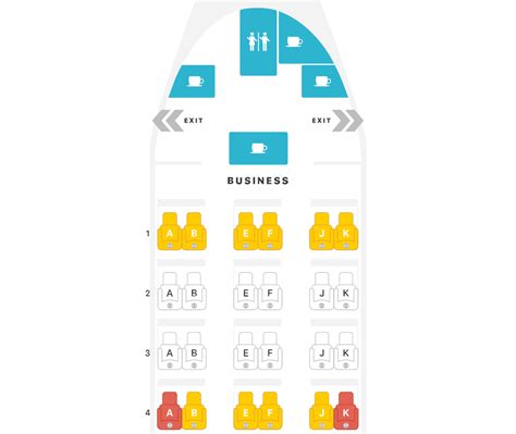 qatar boeing 777-300er business class seat map